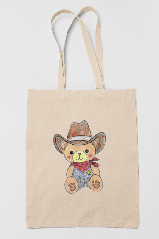 Cozy Cowboy Tote Bag