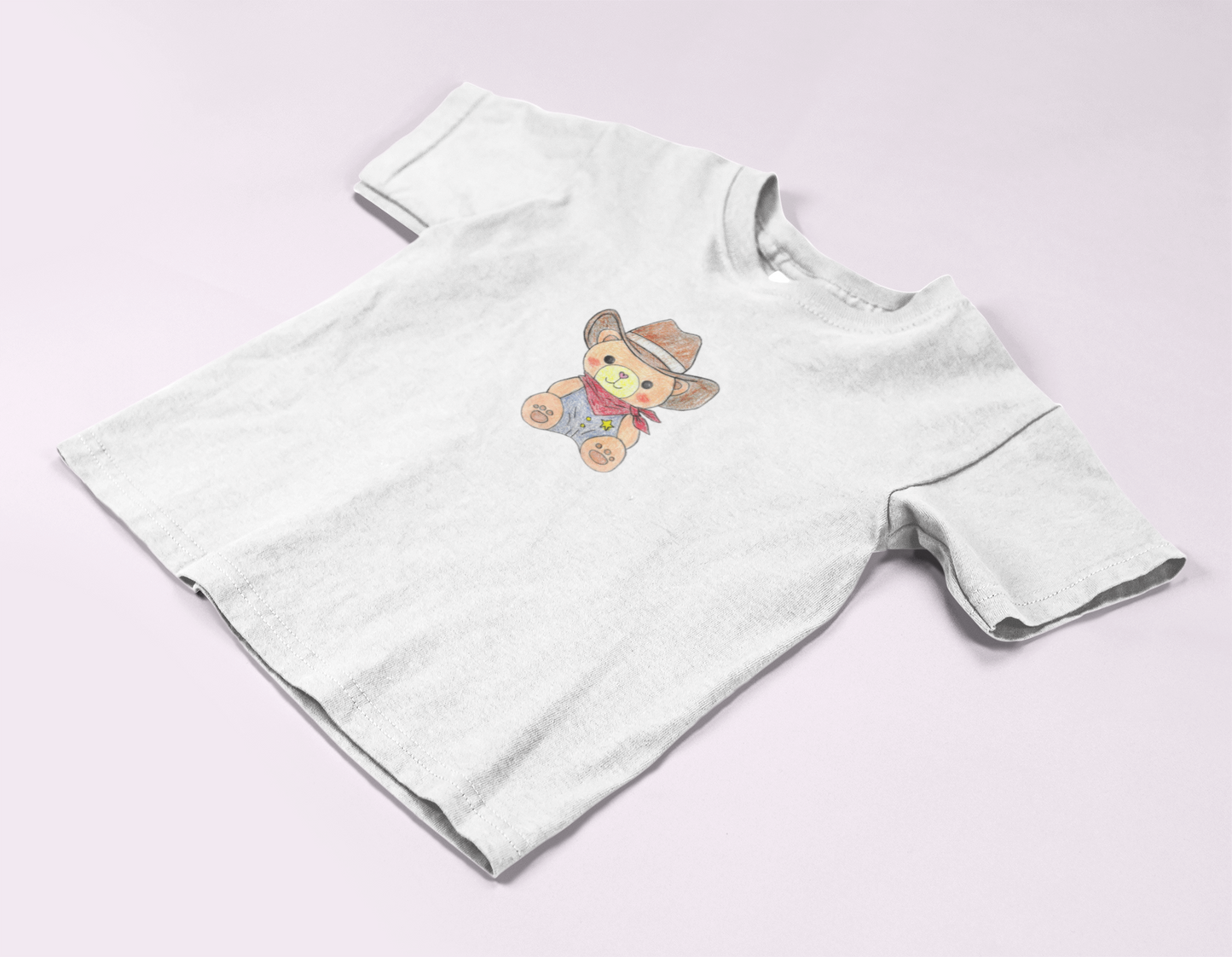 Cozy Cowboy Teddy Bear Tee - Unisex 100% Cotton